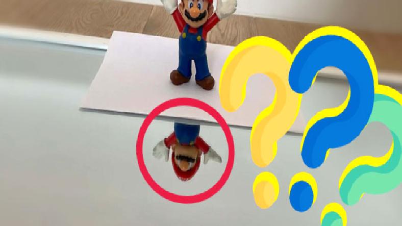 Ayna, Kağıdın Arkasında Saklanan Objeyi Nasıl ‘Görüyor’?