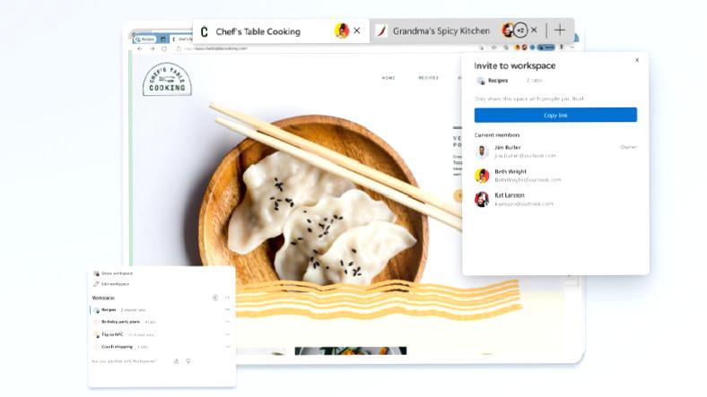 Microsoft Edge’e Yeni Özellik: Workspaces!