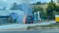 Gaziantep’te Bir Togg T10X, Şarj Olurken Kendi Kendine Yandı