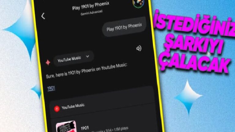 Google Gemini’a, Dinlediğiniz Müziği Denetim Etmenizi Sağlayacak Çok Kullanışlı YouTube Music Uzantısı Eklendi