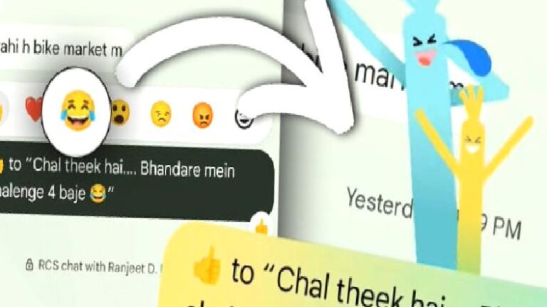 Google’ın İletiler Uygulamasında Yer Alan ve Kullanıcıları Hudut Eden Emojiyle Tepki Verme Özelliği Kapatılabilecek
