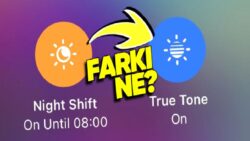 iPhone’lardaki Night Shift ve True Tone’un Farkı Ne? Hangisini Kullanmalıyız?