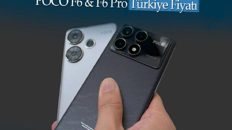 POCO F6 ve F6 Pro Türkiye fiyatı belirlendi!