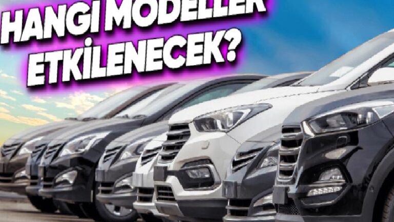 7 Temmuz’daki Düzenlemenin Hangi Araba Modelleri İçin Ertelendiği Belirlendi