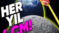 Ay, Neden Her Yıl Sessiz Sedasız Dünya’dan 4 cm Uzaklaşıyor? (Daha Nereye Kadar Gidecek!)