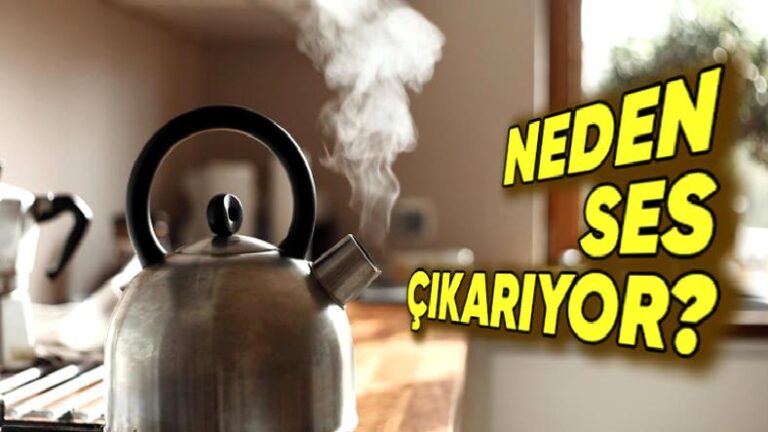 Düşünüp Yanıtını Hiç Araştırmadığınız Soru: Çaydanlıktaki Su Kaynarken Neden Islık Sesi Çıkarıyor?