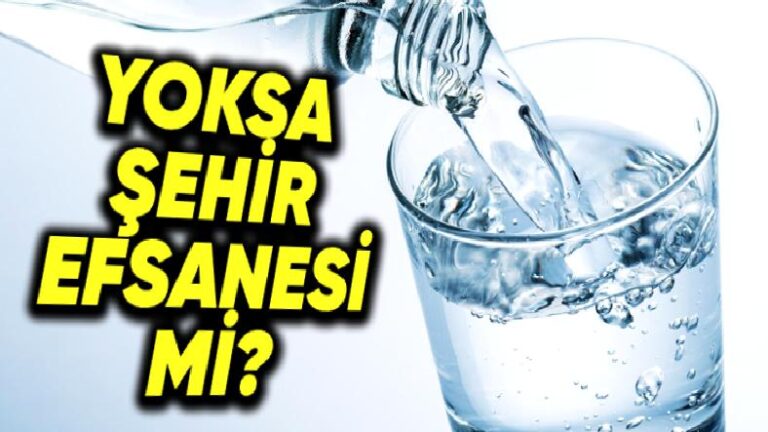 Günde 8 Bardak Su İçmemiz Gerektiği Bilgisinin Gerçeklik Hissesi Var mı? Bilimin Penceresinden Açıkladık
