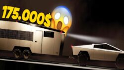 Kendi Suyunu ve Elektriğini Üretebilen, Tesla Cybertruck’tan Esinlenmiş Lüks Karavanla Tanışın: CyberTrailer