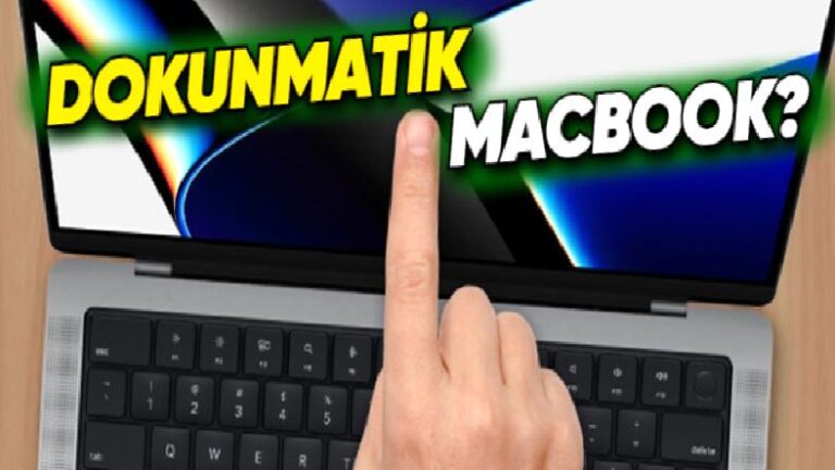 MacBook’lara Birkaç Yıl İçinde Dokunmatik Ekran Dayanağı Geleceği İddia Edildi