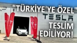 “Türkiye’ye Özel” Geriden İtişli Tesla Model Y’ler Teslim Edilmeye Başlandı