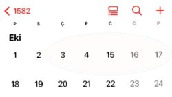 1582’nin Ekim ayı, telefonunuzun takviminde neden 10 gün eksik görünüyor?