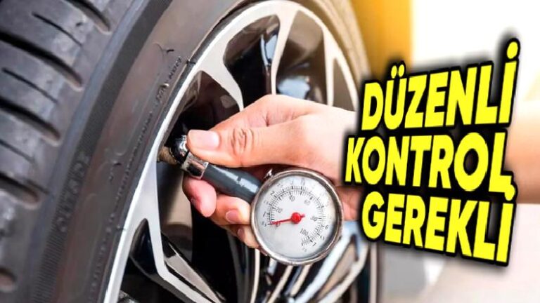 Bu İçeriği Okuduktan Sonra Artık Otomobilinizin Lastik Basıncını Denetim Etmeden Yola Çıkmayacaksınız