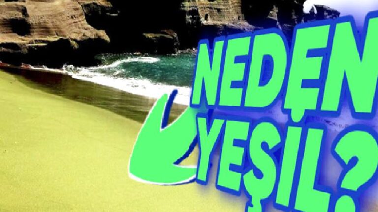 Hawaii’deki “Yeşil Kumlu Plaj” Neden Dünyada eşsiz? Yeşilin Sırrı Nereden Geliyor?