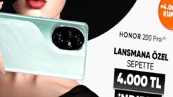 HONOR 200 Pro, Lansmana Özel İndirim ve Kupon Fırsatıyla Yalnızca Hepsiburada’da