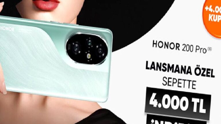 HONOR 200 Pro, Lansmana Özel İndirim ve Kupon Fırsatıyla Yalnızca Hepsiburada’da
