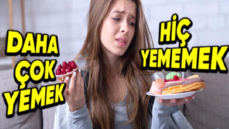 Kimilerimiz Depresyondayken Ağzına Lokma Koyamazken, Kimilerimiz Neden Daha Çok Yer?