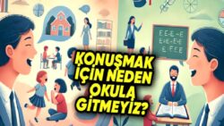 Okuma ve Yazma İçin Okula Gitmek Gerekirken Konuşmayı Nasıl Kendiliğimizden Öğreniyoruz?