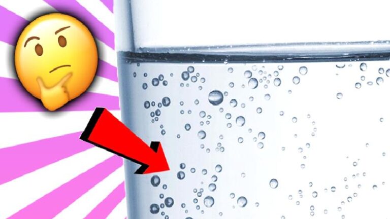 Bardağımızdaki Suda Neden Bir Süre Sonra Kabarcıklar Oluşur? Güya Soda Doldurmuşuzi!