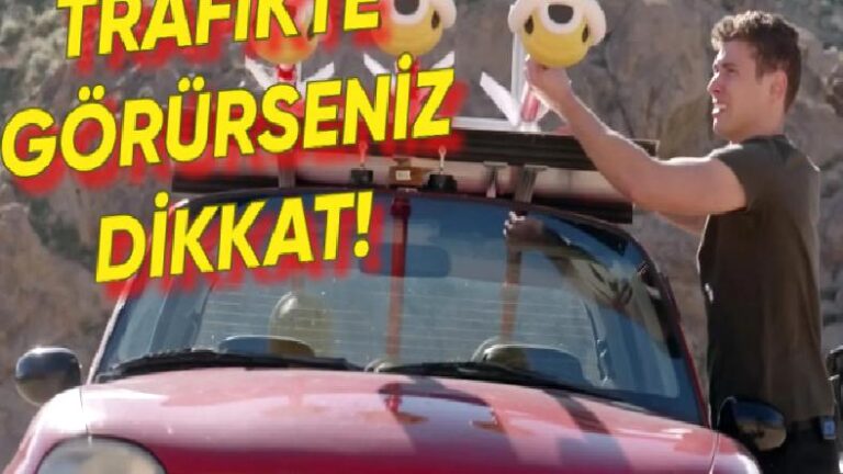 Bir YouTuber, Mario Kart’taki Kabuk Fırlatan Otomobil Yaptı [Video]
