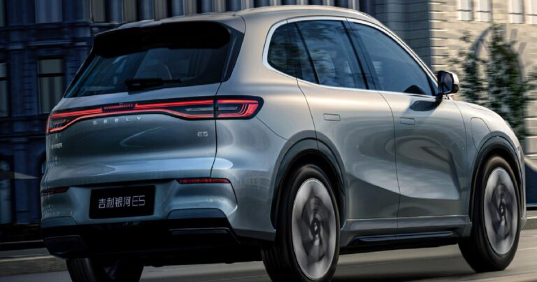 En ucuz elektrikli C-SUV: Geely Galaxy E5 satışa sunuldu!