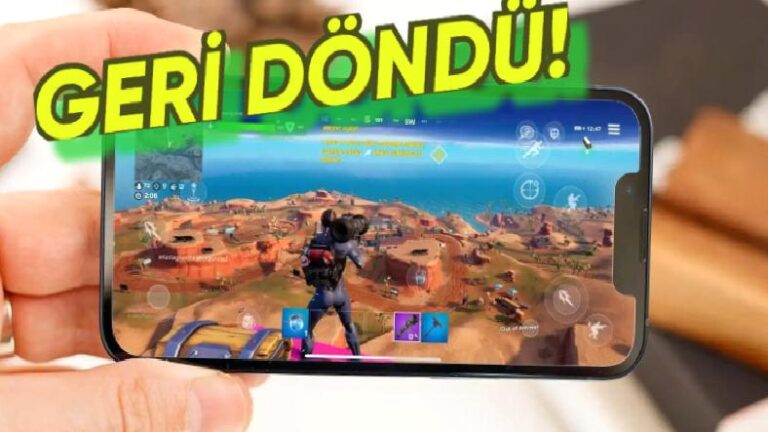 Fortnite iPhone’lara Geri Dönüyor (Ama Her Yerde Değil)