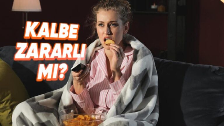 Gece Yarısı Yemek Yemek Midenin Yanı Sıra Kalbe de Zarar Verebilir mi?