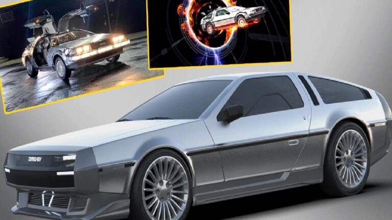 Geleceğe Dönüş sinemasının ikonik DeLorean’ı baştan aşağı yenilendi!