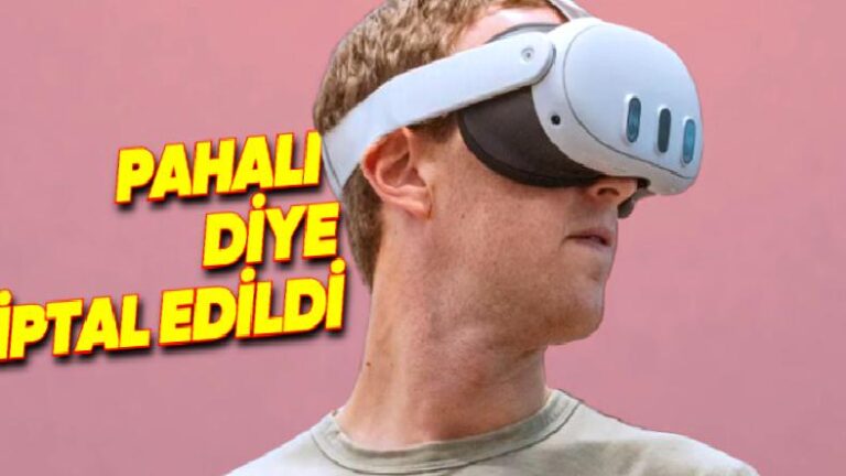 Meta, Vision Pro’ya Rakip Olarak Geliştirdiği Karma Gerçeklik Gözlüğünü Çok Pahalı Olacak Diye İptal Etti