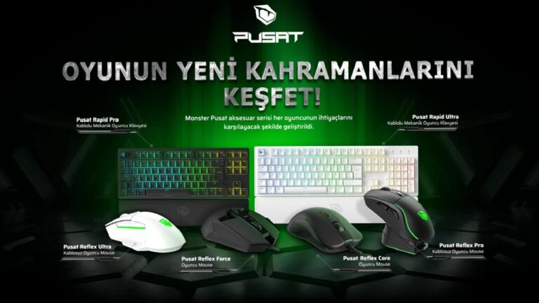 Monster Notebook, yeni Pusat aksesuar ürün ailesini satışa sundu