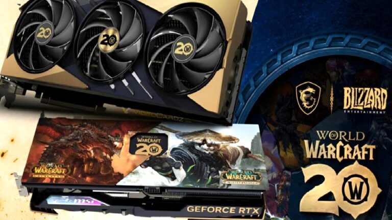 MSI, World of Warcraft temalı RTX ekran kartını tanıttı!