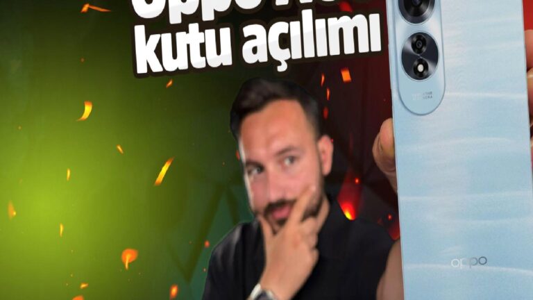OPPO A60 kutu açılımı!