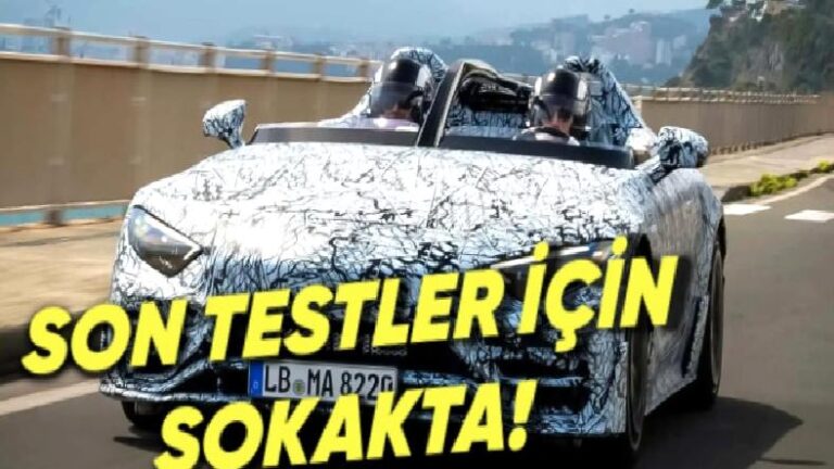 PureSpeed Yollarda: Mercedes-AMG’nin Yeni Modeli Son Testlerde!