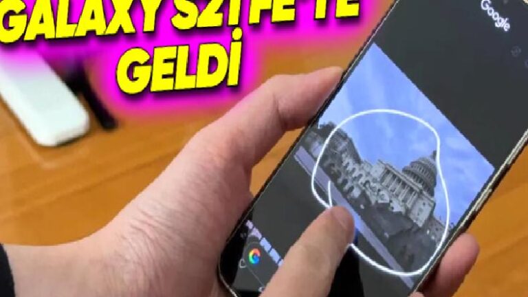 Samsung, Arama İçin Daire İçine Al Yapay Zekâ Özelliğini Galaxy S21 FE’ye Getirdi