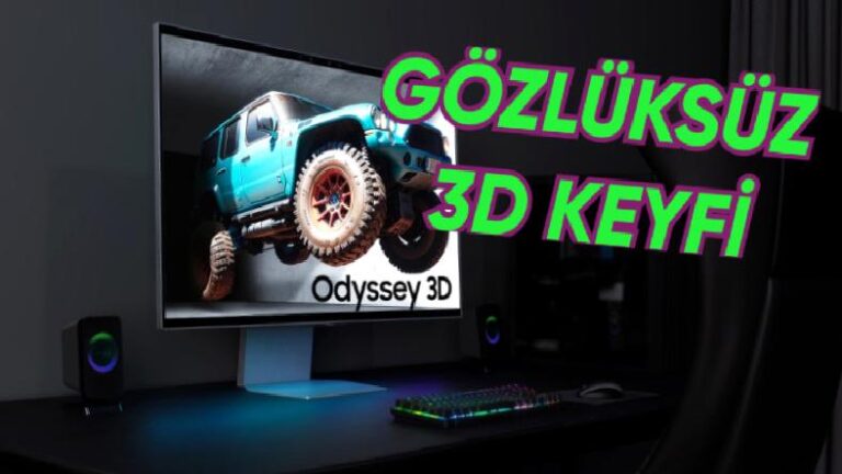 Samsung, Gözlüksüz 3 Boyut Tecrübesi Sunan Monitörünü Duyurdu