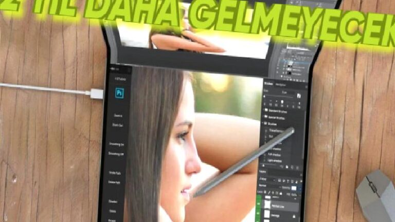 Tamamen Ekrandan Oluşan Katlanabilir MacBook Ertelendi