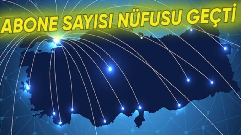 Türkiye’deki Geniş Bant İnternet Abone Sayısı Ortaya Çıktı