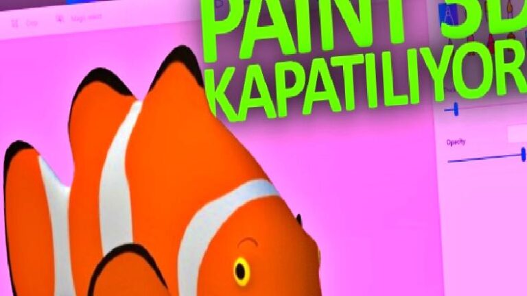 Yepyeni Paint Uygulamasının Yerine Geçeceği Açıklanan Paint 3D, Kapatılıyor!