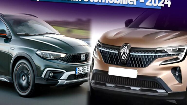 FIAT listenin zirvesinde: 2024’ün en çok satan araba markaları!
