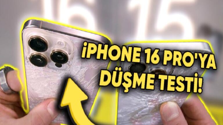 Gözünüz Müdafaanız Gerekecek: iPhone 16 Pro Düşme Testine Girdi [Video]