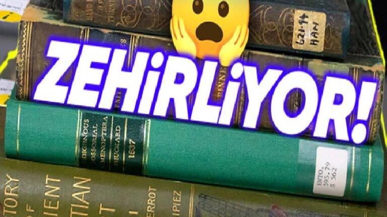 Kitapseverlerin Dikkatine: Kokusuna Aşık Olduğunuz O Eski Kitaplar Sizi Kimyasal Olarak Sinsice Zehirliyor Olabilir!
