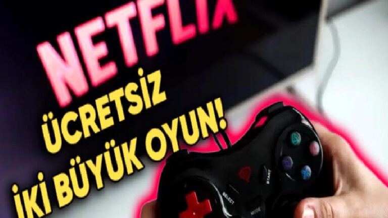 Netflix’in Oyun Kütüphanesine İki Büyük Oyun Ekleniyor! (Kaçırılmayacak Fırsat)