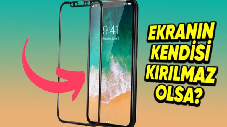 Telefonlara Taktığımız Ekran Koruyucular, Kırılmaya Karşı Ekstra Sağlamsa Telefonun Kendi Ekranları Neden Bu Koruyuculardan Yapılmıyor?