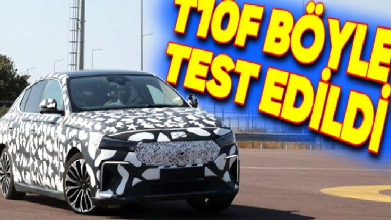 Togg’un İlk Sedan Arabası T10F’nin Test Görüntüleri Paylaşıldı! T10X’ten 80 km Daha Fazla Menzil Sunacak [Video]