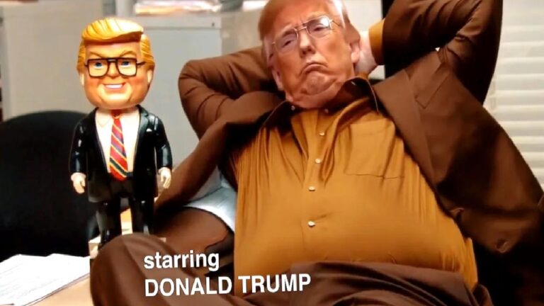 Trump, Putin ve Obama The Office dizisinde oynasaydı…
