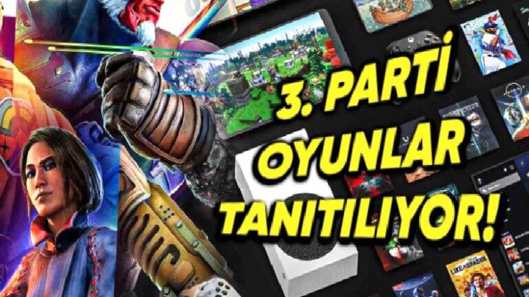 Xbox, Üçüncü Parti Oyunları Tanıtımını Yapmaya Başladı!