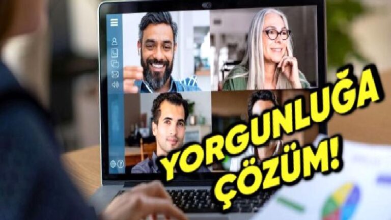 Yeni Yapılan Bir Araştırmada Video Görüşmelerindeki Yorgunluğu Önlemenin Yolu Belli Oldu!