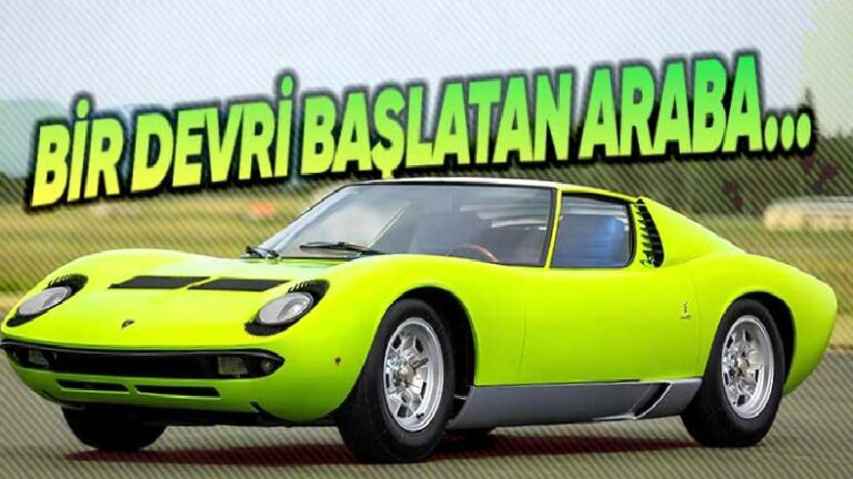“1960’lı Yıllarda Bunu Nasıl Yapmışlar?” Dedirtecek Otomobille Tanışın: Tarihin İlk Süper Arabası Lamborghini Miura