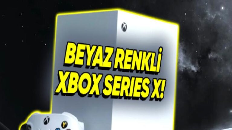 Beyaz Xbox Series X Gün Yüzüne Çıktı (Ciddi Bir Farkla…)