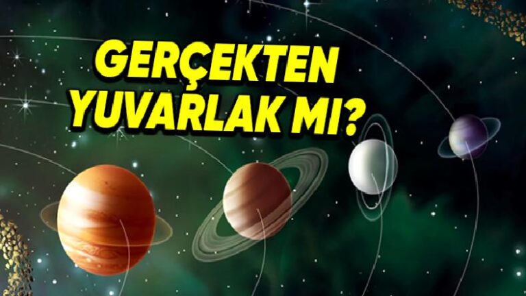 Cihandaki Tüm Gezegenler Sahiden Zannettiğimiz gibi Yuvarlak mı? (O Kadar Emin Olmayın!)