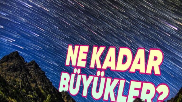 Gece Gökyüzünde Kayan Yıldızların Gerçek Boyutunu Öğrenince Büyüklük Algılarınız Oldukça Bir Değişecek!